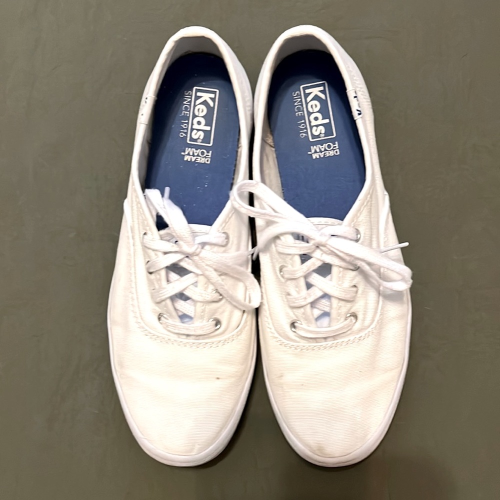 White Keds sneakers